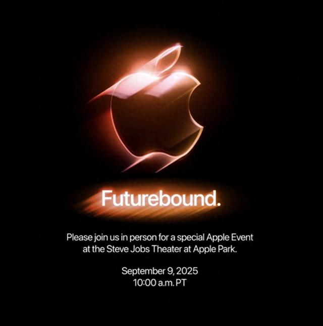 苹果iPhone 17系列发布会邀请函曝光