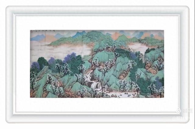 不曾辜负的行囊与梦想:长沙师范学院孙冰教授青绿山水横披偶得记