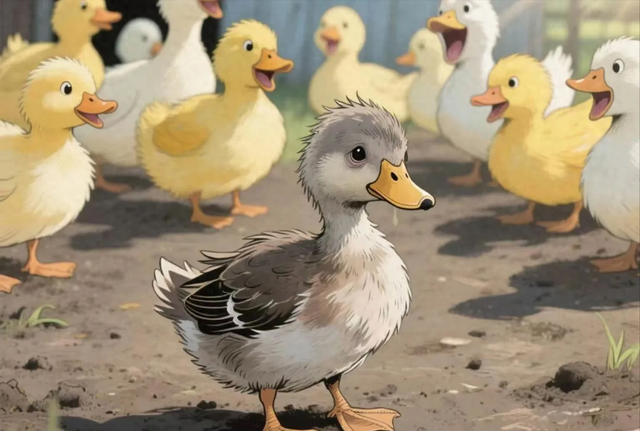 丑小鸭英文版简短故事全文（The Ugly Duckling丑小鸭）