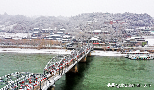 兰州黄河 金城河岸的暖冬絮语