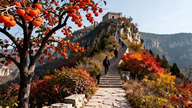 打卡金秋中国！石市秋赋：太行红叶与古城的诗意交响
