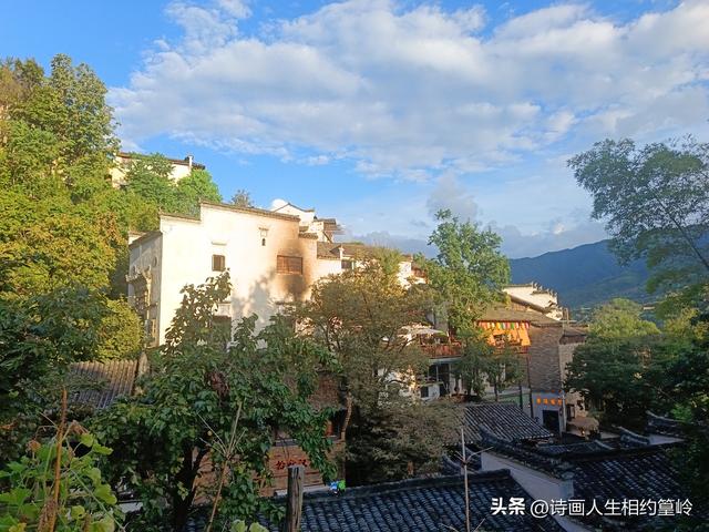 天天工作在诗意般的篁岭，虽不是旅行，却胜似旅行！