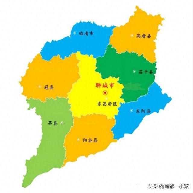 山东聊城，四大道观