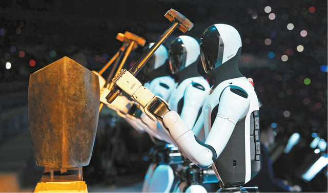 十五运会开幕式背后故事：深圳机器人奏响千年青铜礼乐