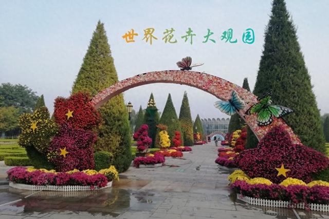 北京世界花卉大观园 四季繁花的梦幻天地