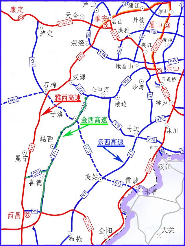 成都至西昌三通道，大小凉山的“腾飞之路”