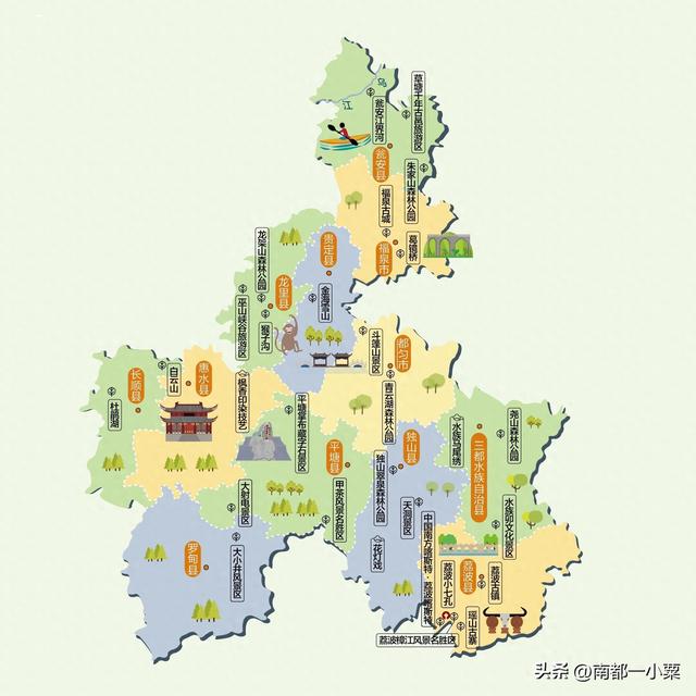 贵州黔南，六大古寨