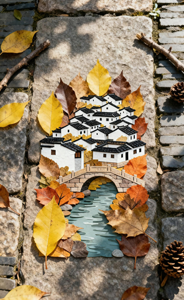 我在惠山，收集秋天