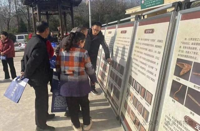 徽县博物馆流动展览走进栗川镇