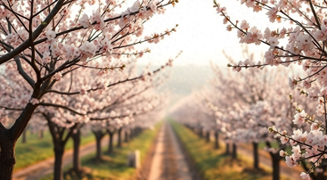 湖州这个村子藏不住了！三百亩海棠花盛，满村娇艳惹客怜