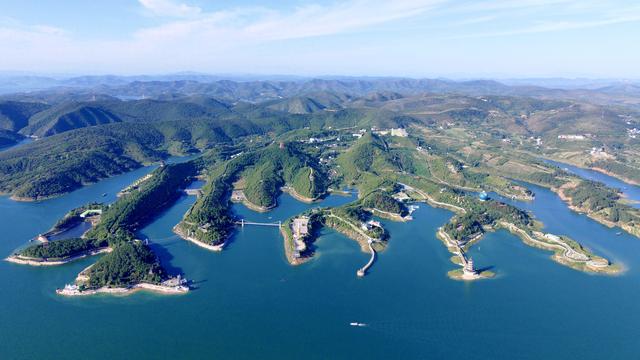 水位165.85米！南阳市淅川县再现“上下天光，一碧万顷”壮丽景致