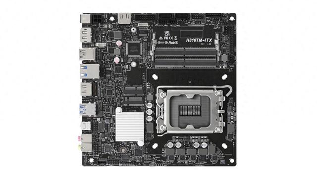 华擎推出H810TM-ITX主板：支持65W酷睿Ultra 200系列，可扩展及多功能设计