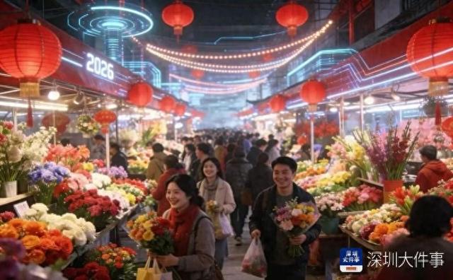 深圳坪山2026迎春花市“定档” 收好这篇行花街攻略