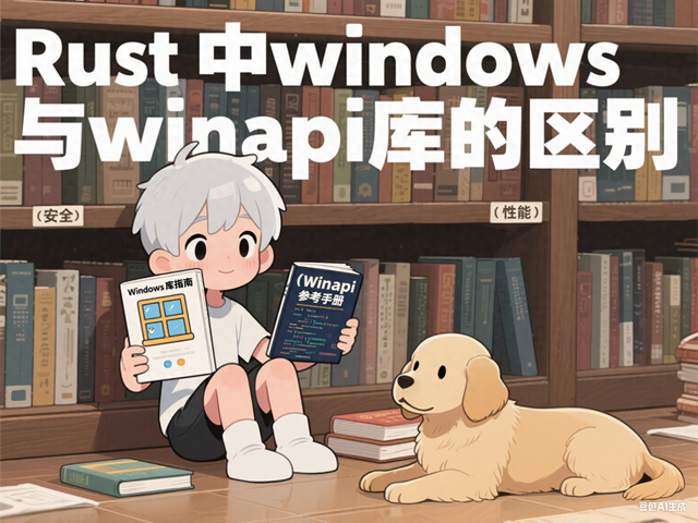 Rust 中windows与winapi库的区别