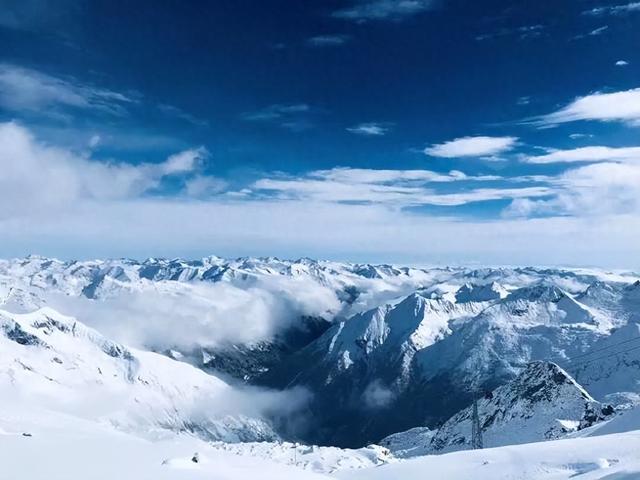 达古冰川冬日雪景图鉴，每一帧都能当壁纸