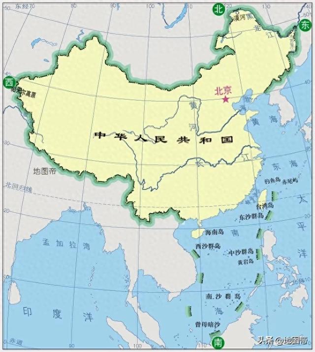一平方千米等于多少平方米（我国跨度前五的省区）