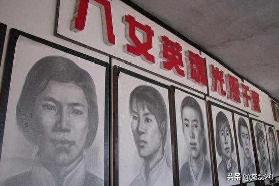 英雄碑怎么画（八女投江中的女英雄画像是怎么画出来的）