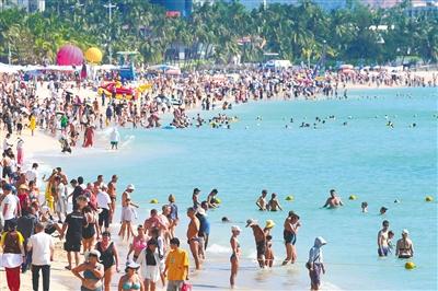 三亚冬日旅游“热力值”攀升