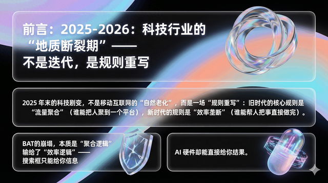 BAT霸权？！在AI产品角度谈：「AI+硬件霸权」定义下一个十年AI产品方向