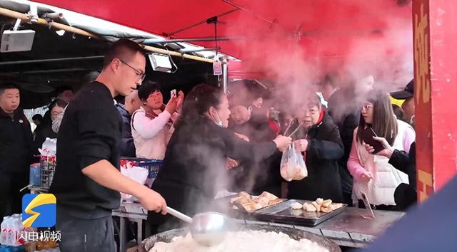 山东这个大集有“亿”点震撼！现场人山人海，游客跨省打卡“烟火气”