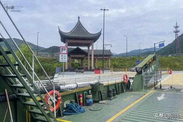 骑着摩托去坐船,体验杭州富阳里山镇到东洲岛最方便的交通方式