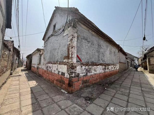 博山石马乡的中石马，留有众多古宅和古庙、古槐