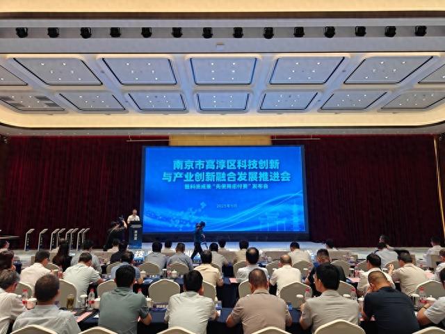 南京高淳发布科技成果“先使用后付费”体系