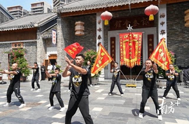 “非遗+文旅”新玩法！鹤山咏春武林大会精彩上演