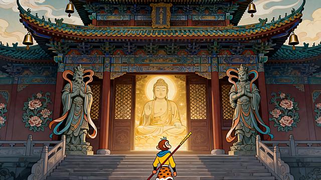 西游外悟空传无敌版（暗黑西游之悟空传第二回筋斗直抵灵山麓）