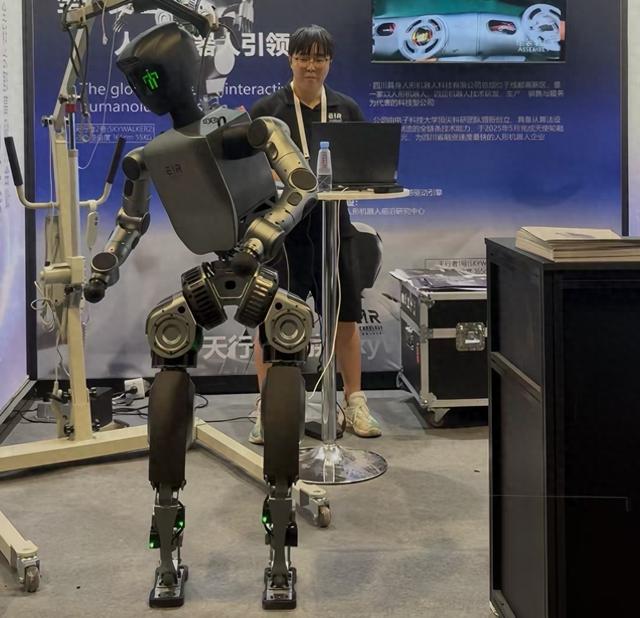 2025世界机器人大会上 这些机器人“熟面孔”来自成都高新区