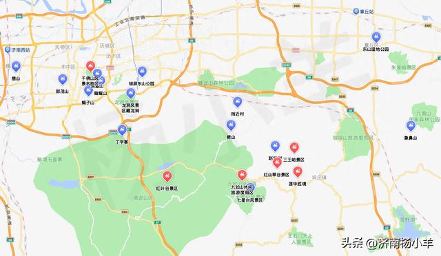 济南19个赏红叶打卡地推荐(带地图)