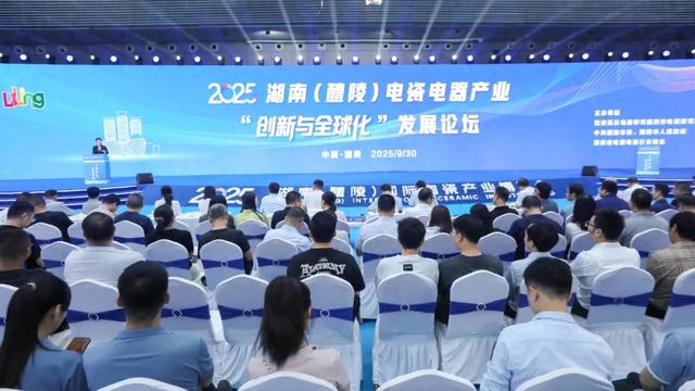 2025湖南（醴陵）电瓷电器产业“创新与全球化”发展论坛举行