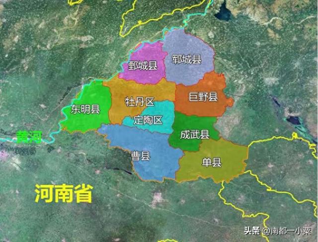 山东菏泽，四大道观