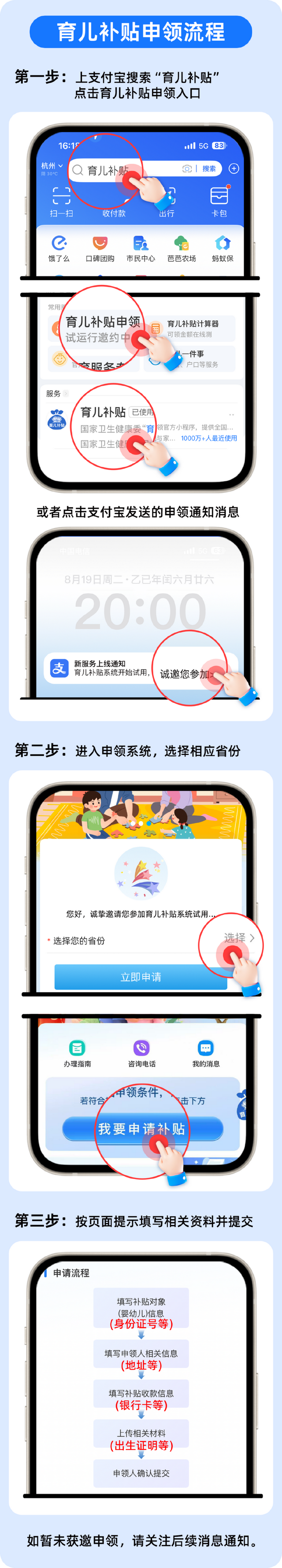 事关“育儿补贴”！试运行开启！