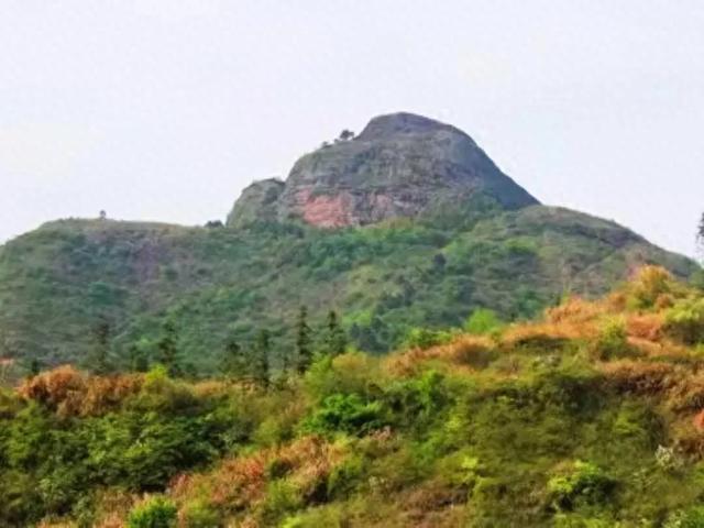 白河有座纱帽山