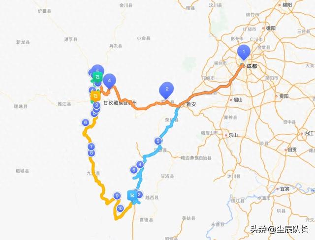 川西休闲自驾游｜带七旬老人和小孩，4天3晚全程不走！