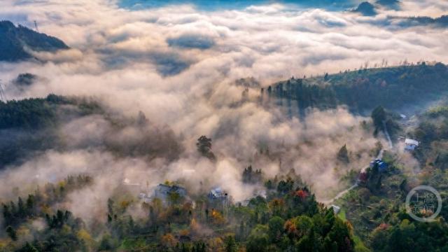 云雾为墨 这里的山色自带“滤镜”