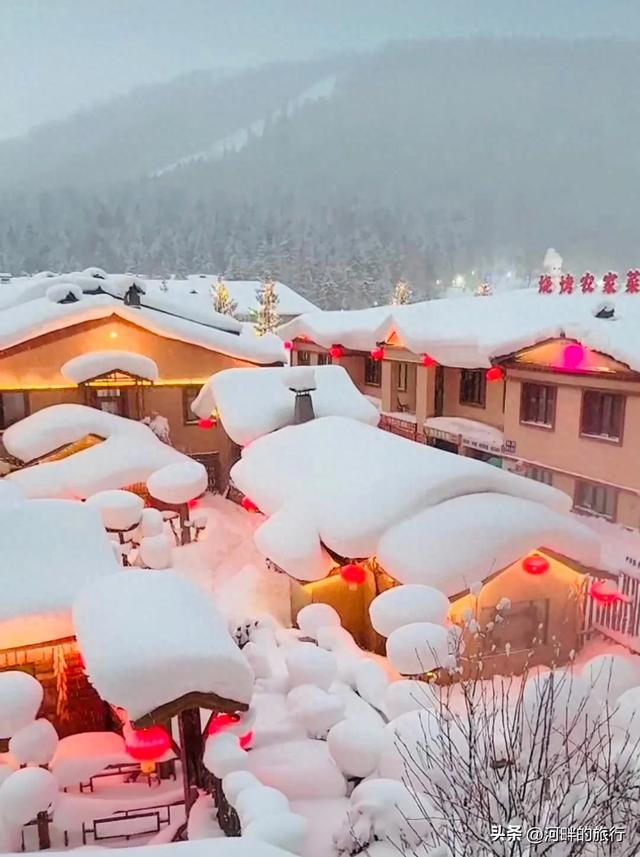 中国雪乡 ，大雪后的童话