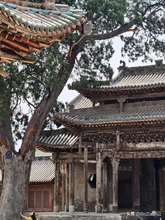 窄巷闯进城隍庙，古柏广场豁然开朗，压缩美学惊艳