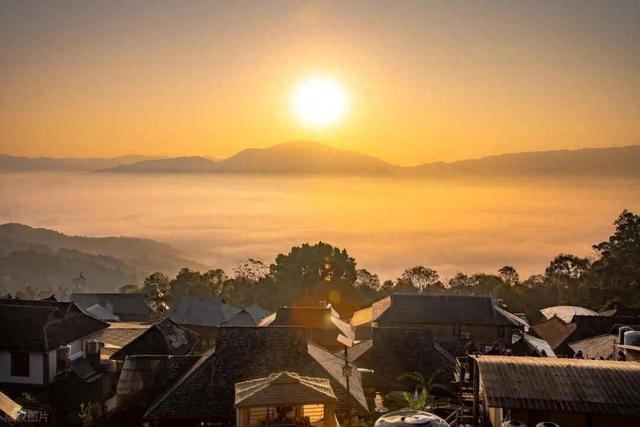 年末旅行风景极致的户外山野——云南-澜沧-景迈山