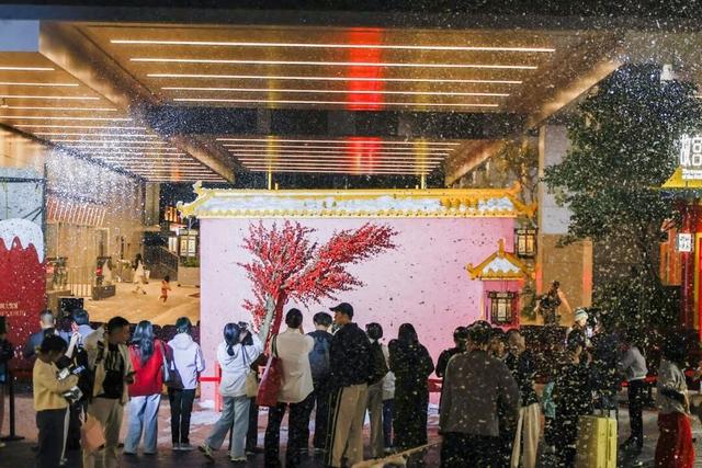 下“雪”啦！宝安限定「宫廷雪境」，超出片