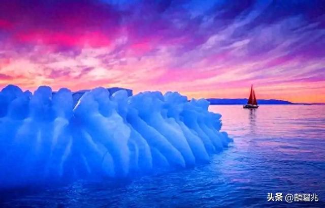 鹧鸪天.格陵兰岛 之冰峡湾