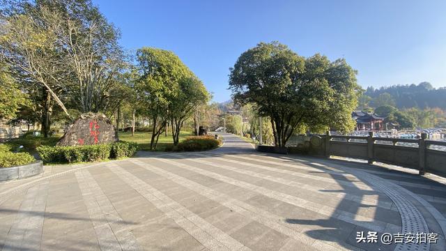 美丽吉安：初冬的井冈山挹翠湖公园风光迷人（摄/王伟）