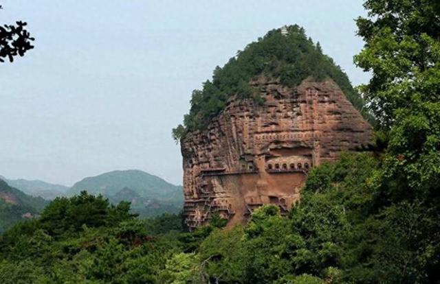 天水麦积山石窟临时关闭