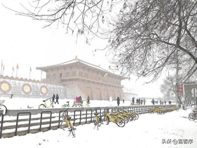 梦回长安！2026西安初雪落大明宫：龙首渠畔聆听千年回响