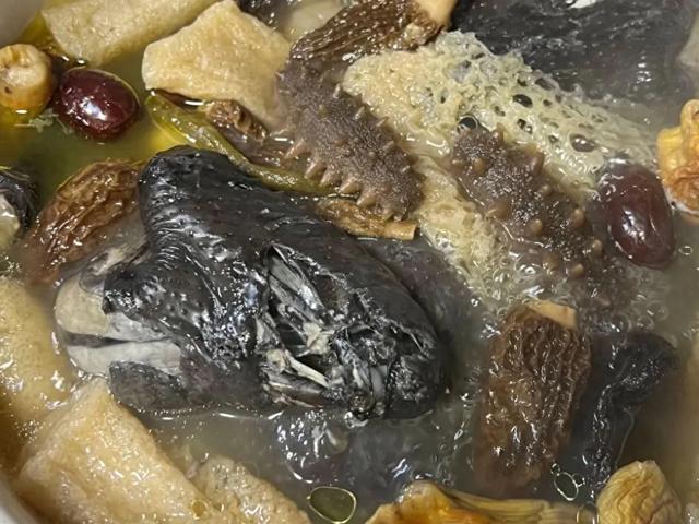 猪肚花胶元贝党参汤 猪肚煲花胶