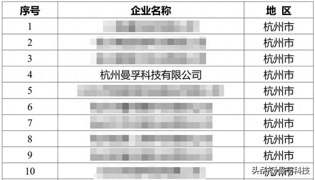 曼孚科技入选2025年成长型浙江数商企业榜单