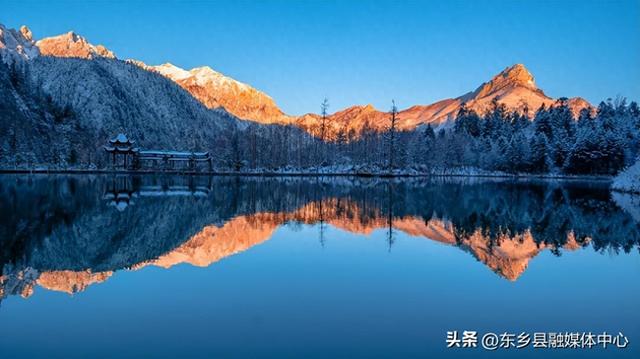 陇南冬韵：山水对影，秋冬同框