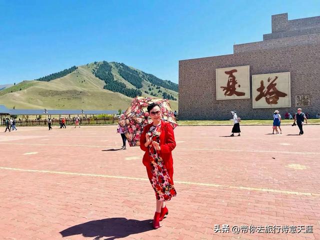 古丝绸之路上的夏塔古道风光