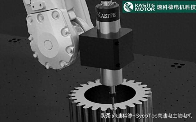 改装机器人破解版（机器人加装Sycotec 4060 ERS电主轴）